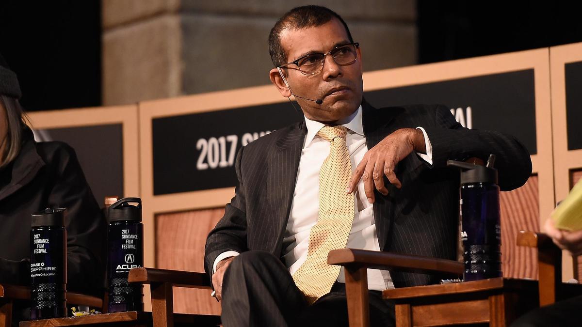 El expresidente de Maldivas, Mohamed Nasheed.