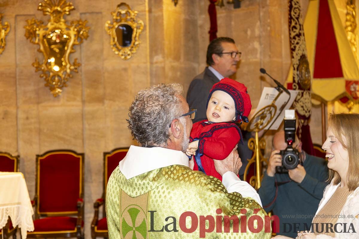 Presentación a la Vera Cruz de Caravaca de los niños nacidos en 2023