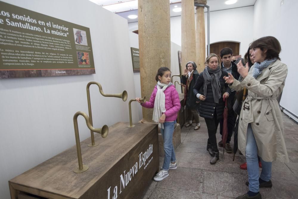 Inauguración de la exposición "Santullano, viaje al siglo IX"