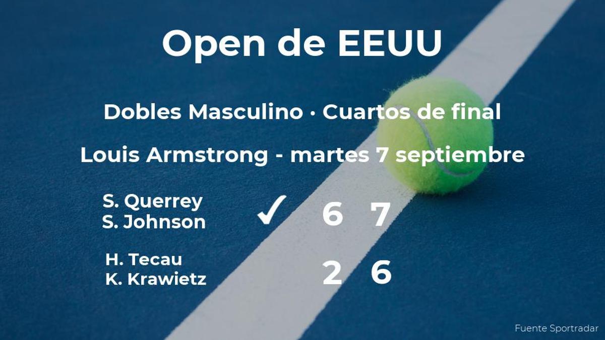 Querrey y Johnson consiguen su plaza en las semifinales del US Open