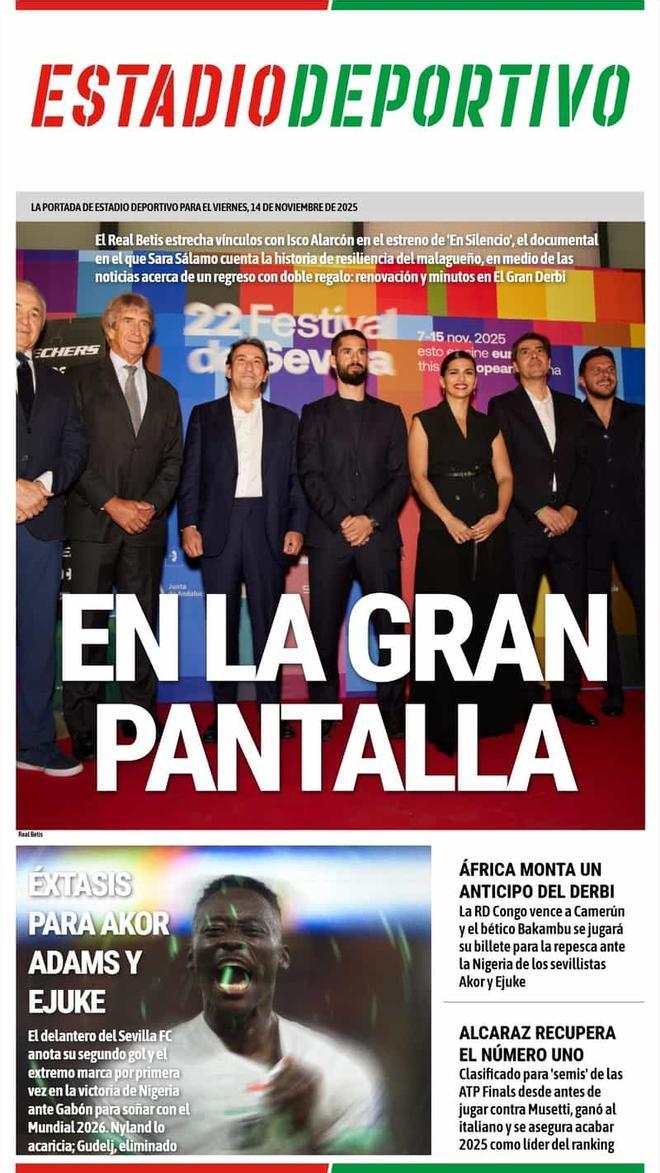 Las portadas de la prensa deportiva de hoy