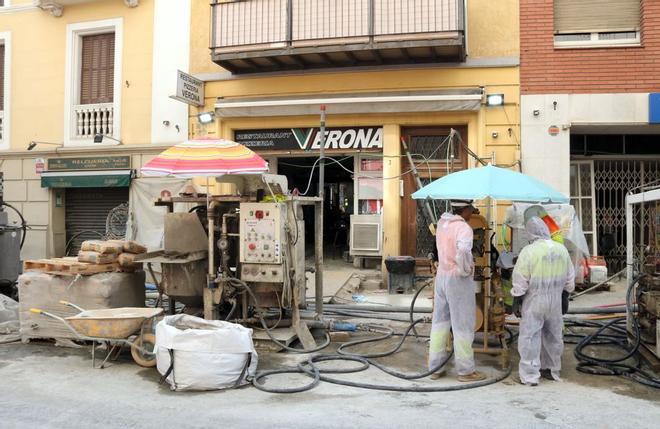 Los vecinos afectados por el socavón del Putxet presentarán una demanda colectiva para reclamar daños