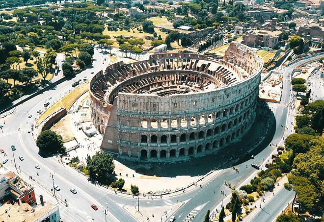 Coliseo Romano por dentro
