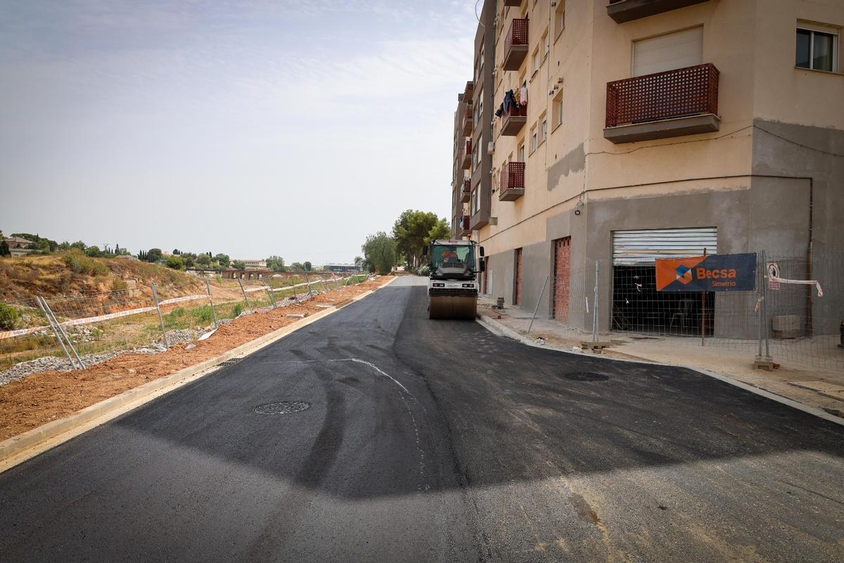 El vial recuperado crea por primera vez una conexión viaria entre las calles Barranc de l’Horteta y Sant Pancraci.