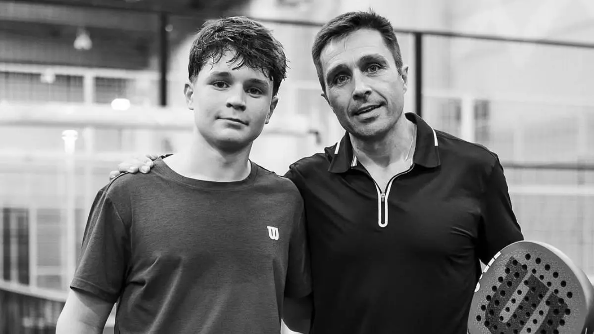 El heredero de la leyenda del p芍del ya est芍 preparado: Fede Belastegu赤n, orgullo de padre