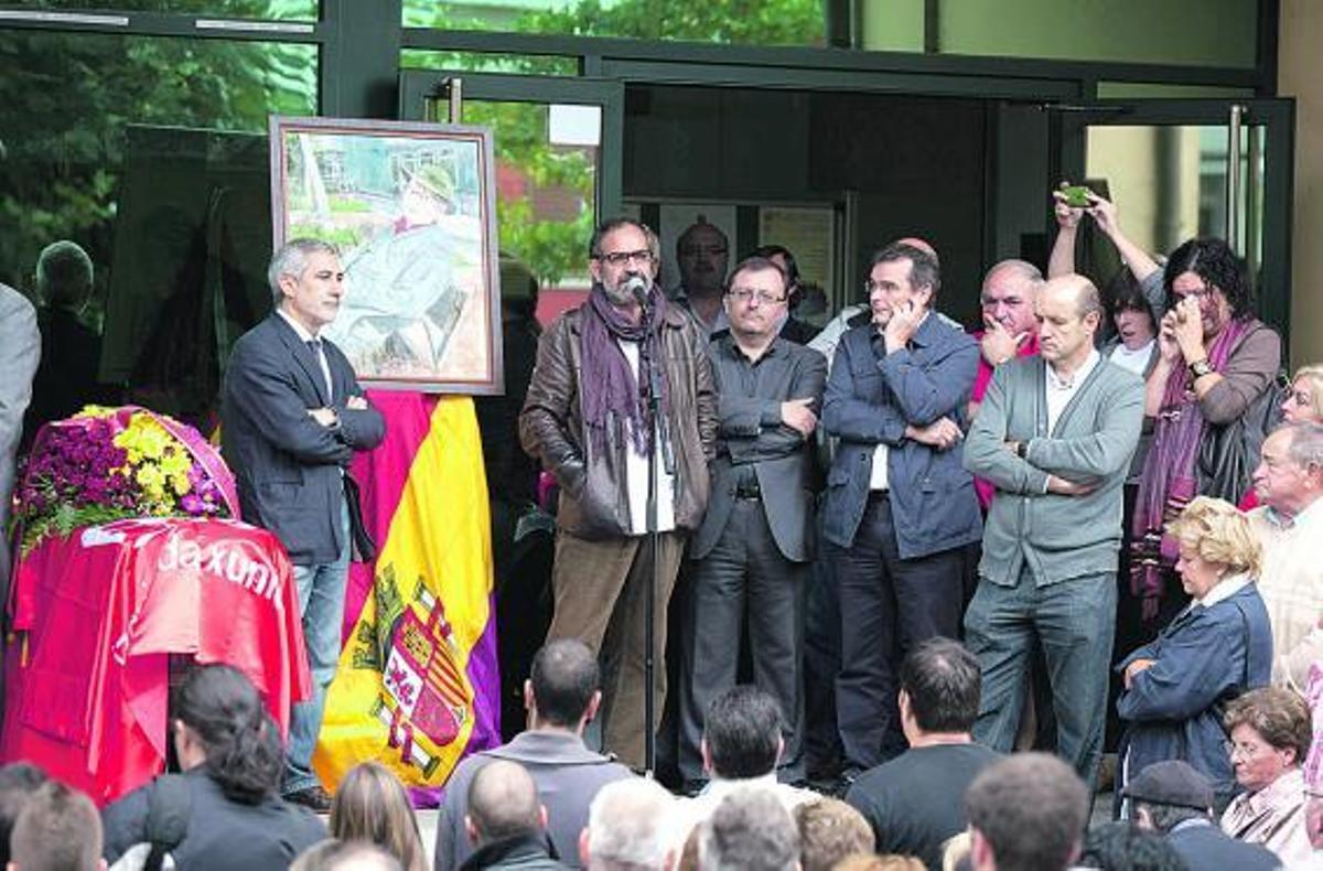 Llamazares: «Manolín el de Llorío fue un héroe de la democracia en este país»