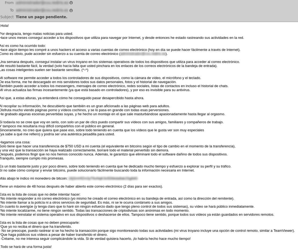 Tiene un pago pendiente | La alerta de la Guardia Civil sobre la última  estafa de sextorsión que debes conocer