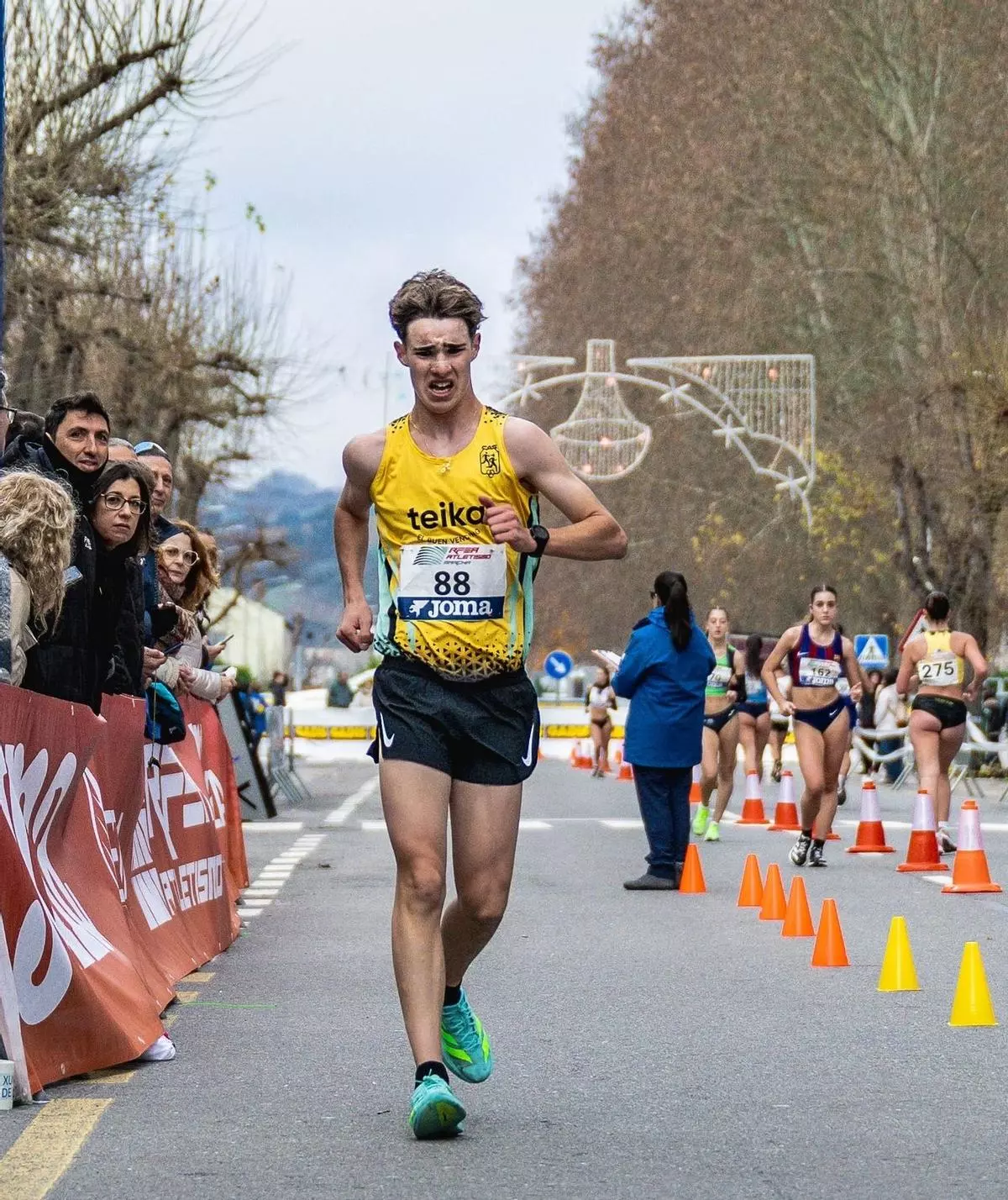 José Marín se clasifica octavo en el Campeonato de España Juvenil de Marcha de Invierno