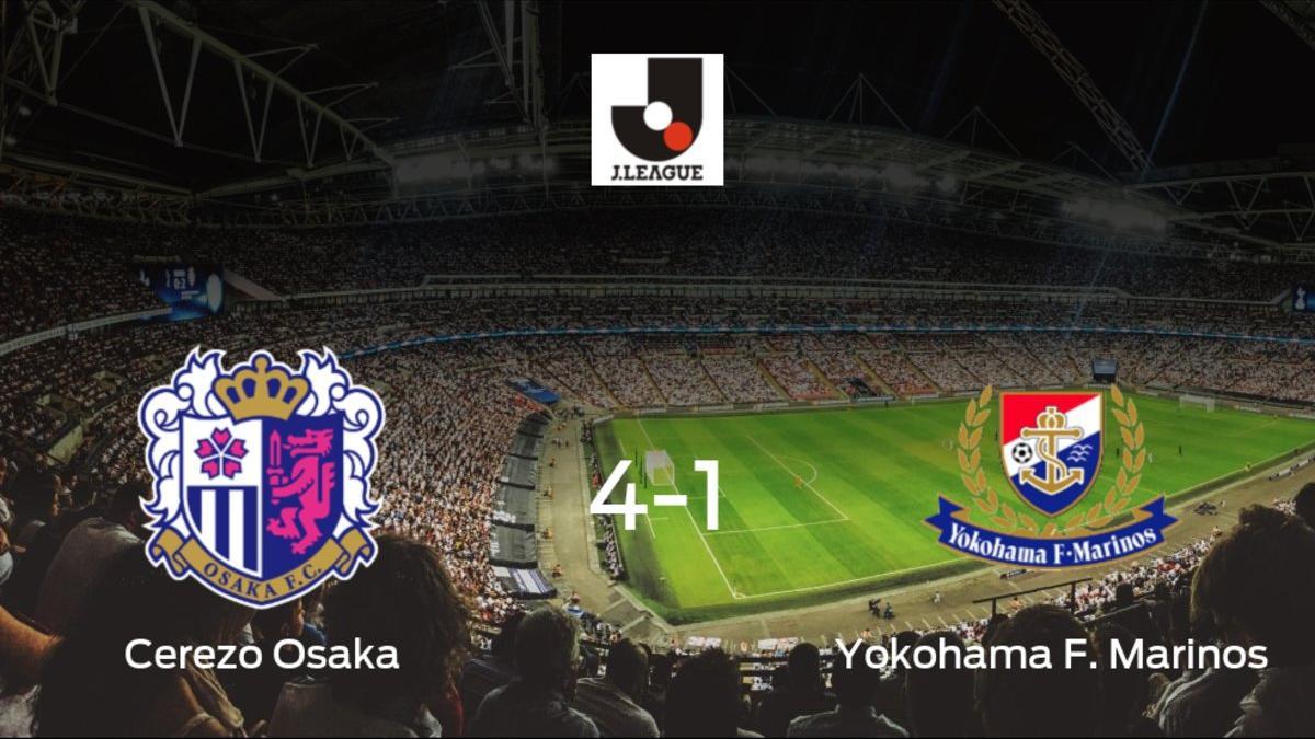 El Cerezo Osaka se queda con los tres puntos ante el Yokohama F. Marinos (4-1)