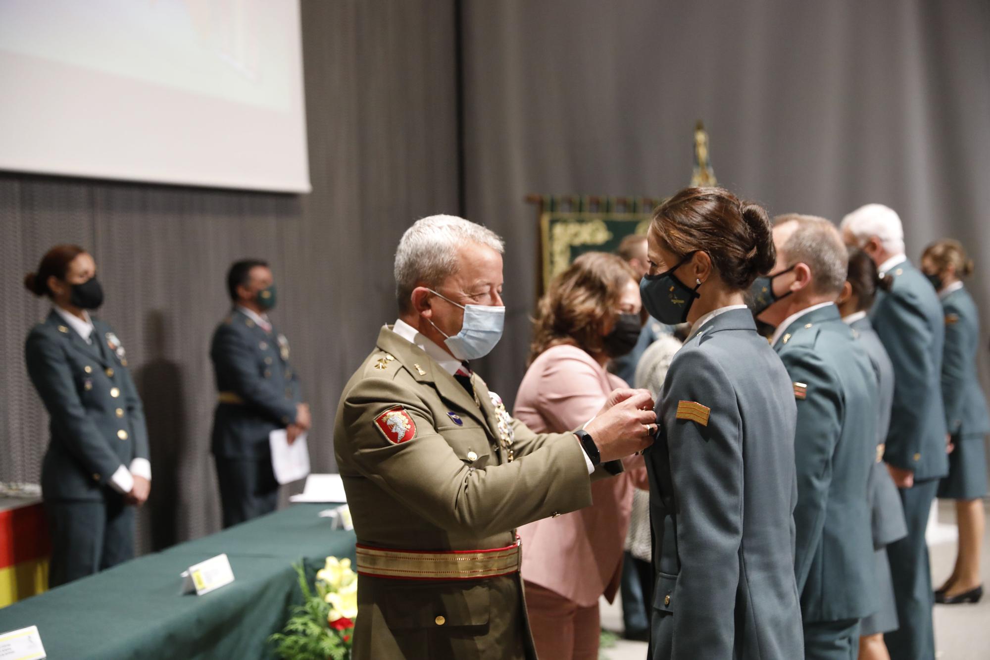 La Guardia Civil, orgullosa de  su “imparable” misión en Gijón