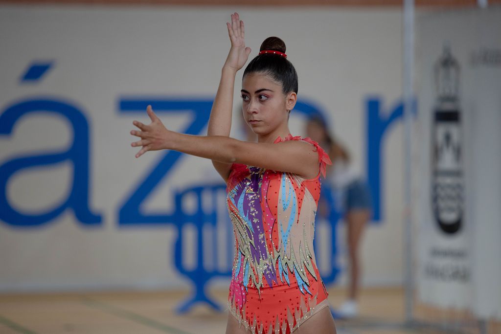 Campeonato regional de gimnasia rítmica en Los Alcázares