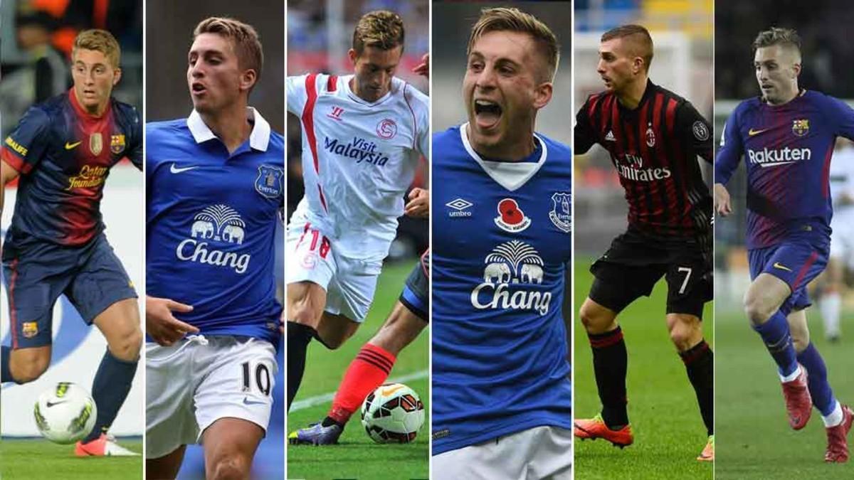 Todas las camisetas de Gerard Deulofeu desde que debutó con el primer equipo del FC Barcelona