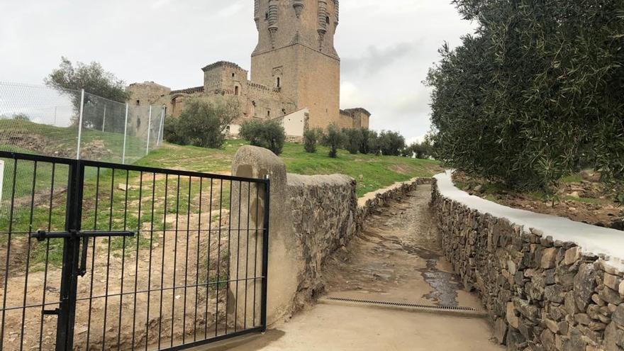 Finaliza la mejora de la seguridad en el recinto del Castillo de Belalcázar
