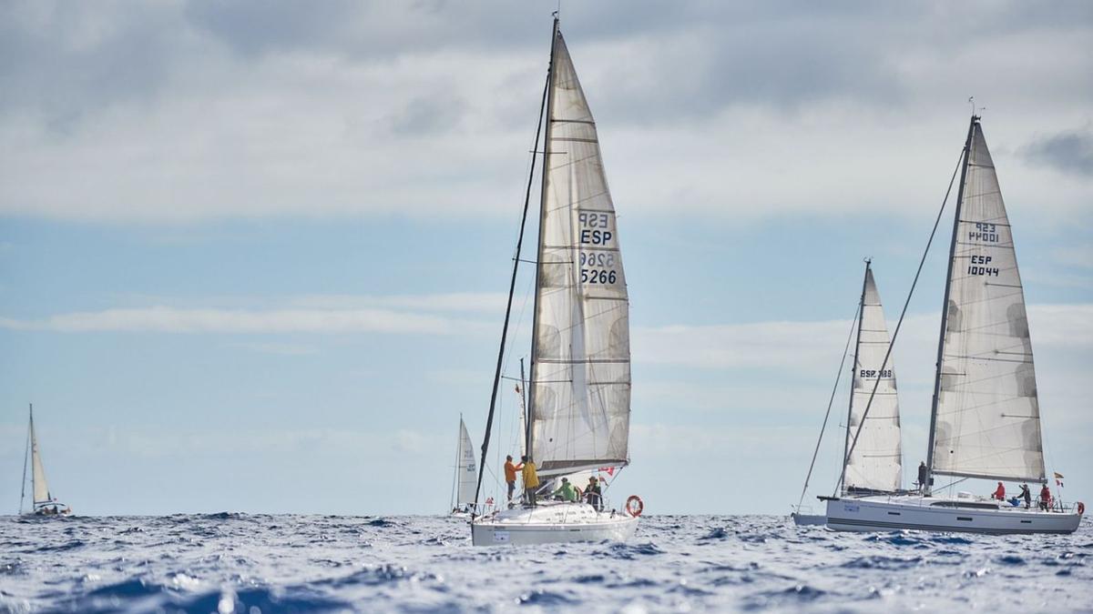 Panorámica general de una de las regatas celebradas en el Trofeo Infantas del año pasado. | | E.D.