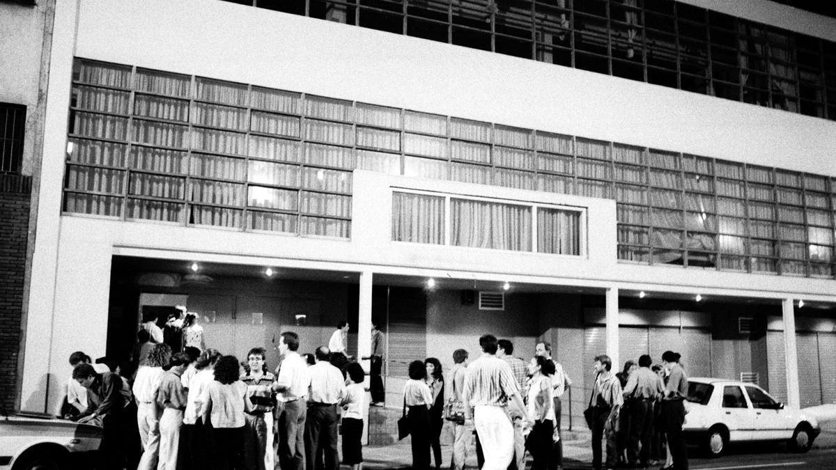 BARCELONA 19/09/1987 DISCOTECA SALA ZELESTE