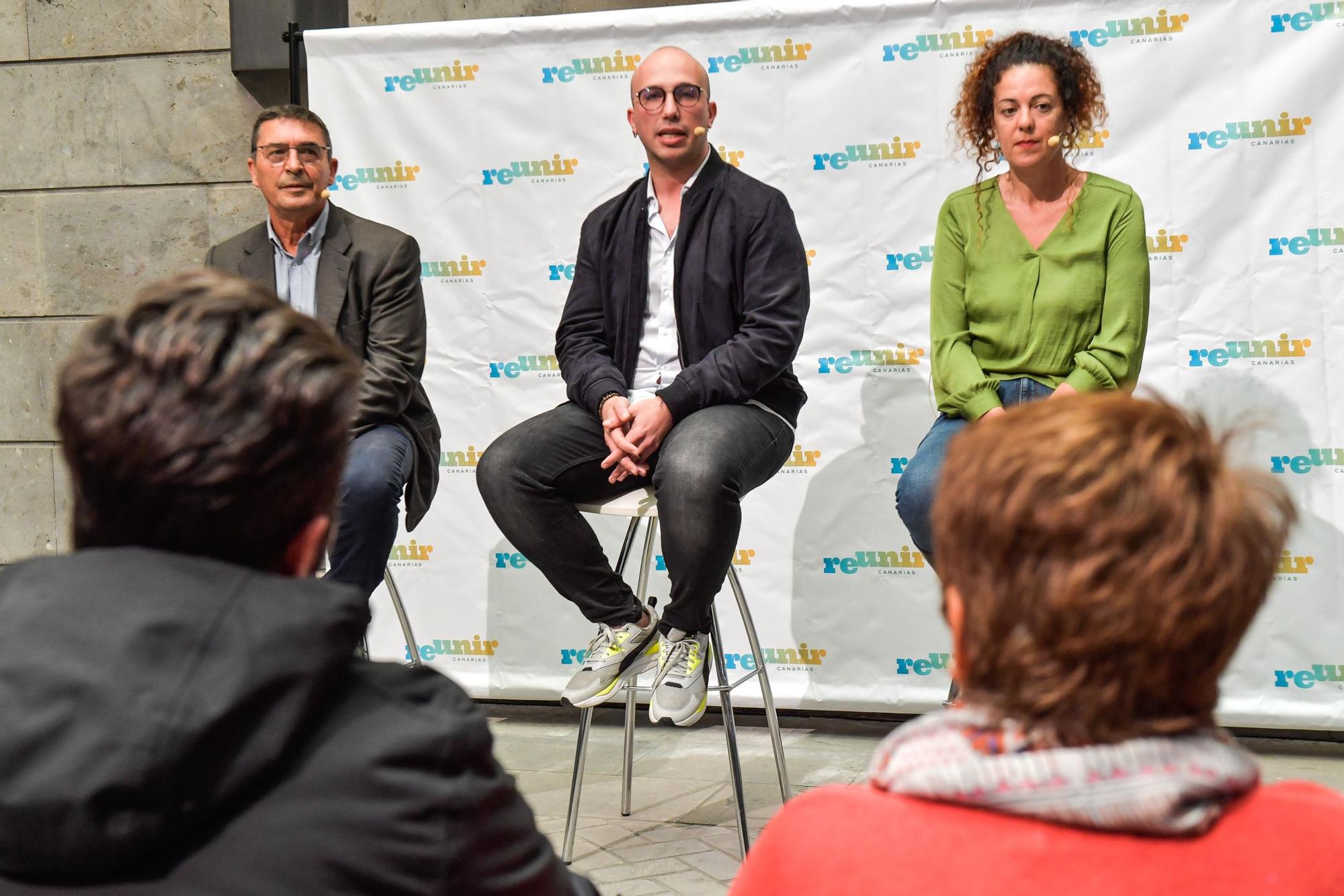 Presentación de candidatos de Reunir Canarias