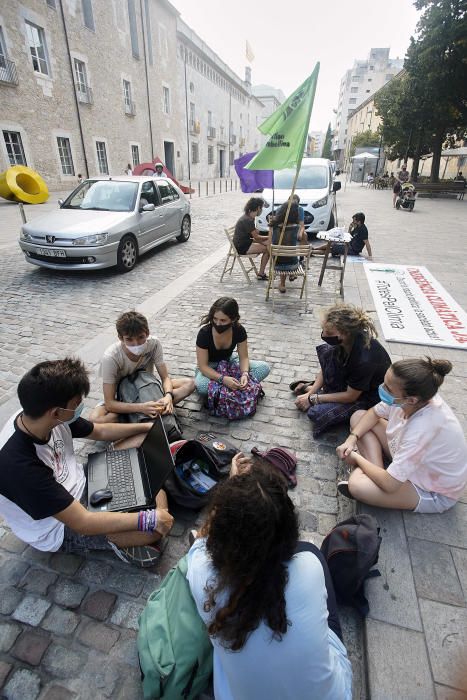 Ocupació d'aparcaments a Girona