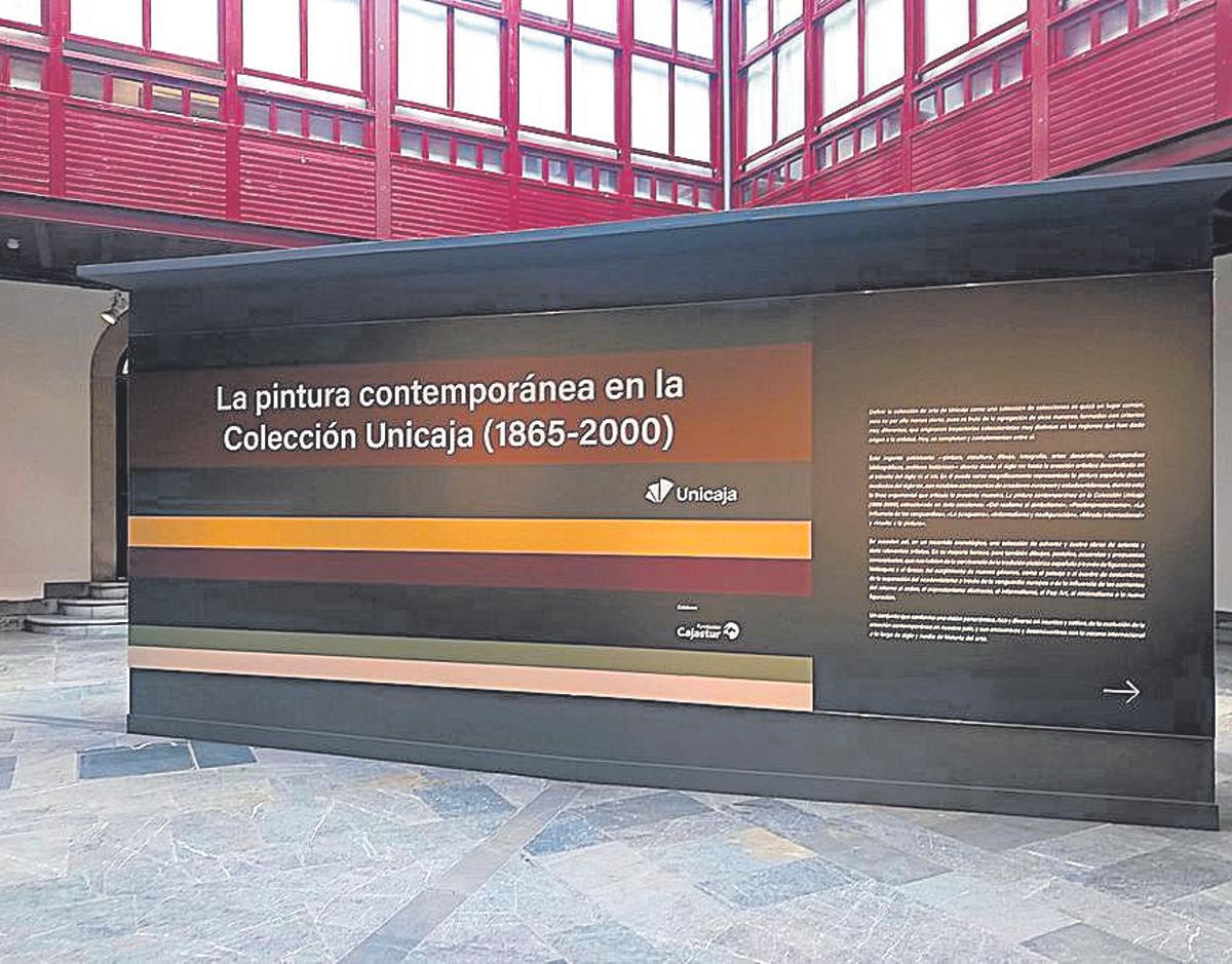 Entrada a la exposición.