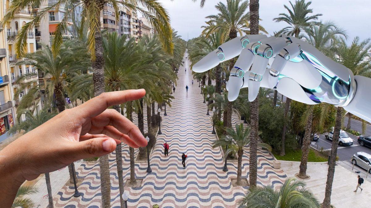 Así es el paseo de la Explanada de Alicante