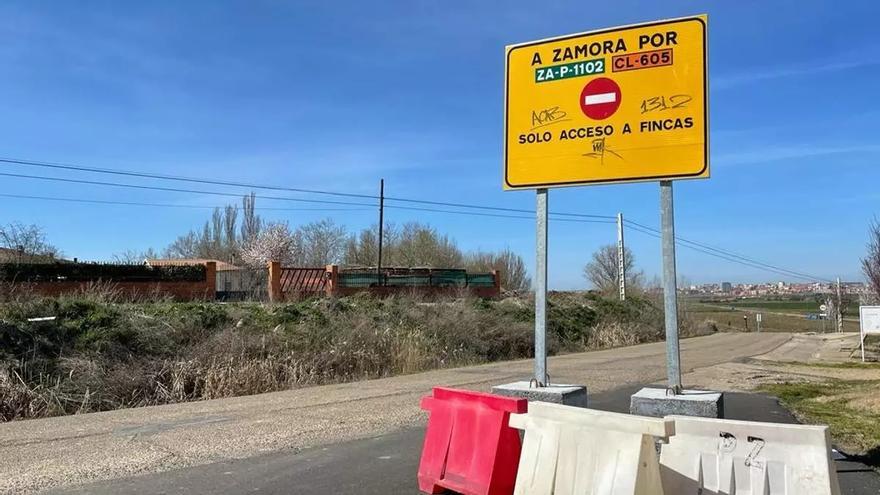 Nuevo corte al tráfico en Zamora: la carretera Antiguo Camino de Villaralbo, cortada a partir de esta fecha