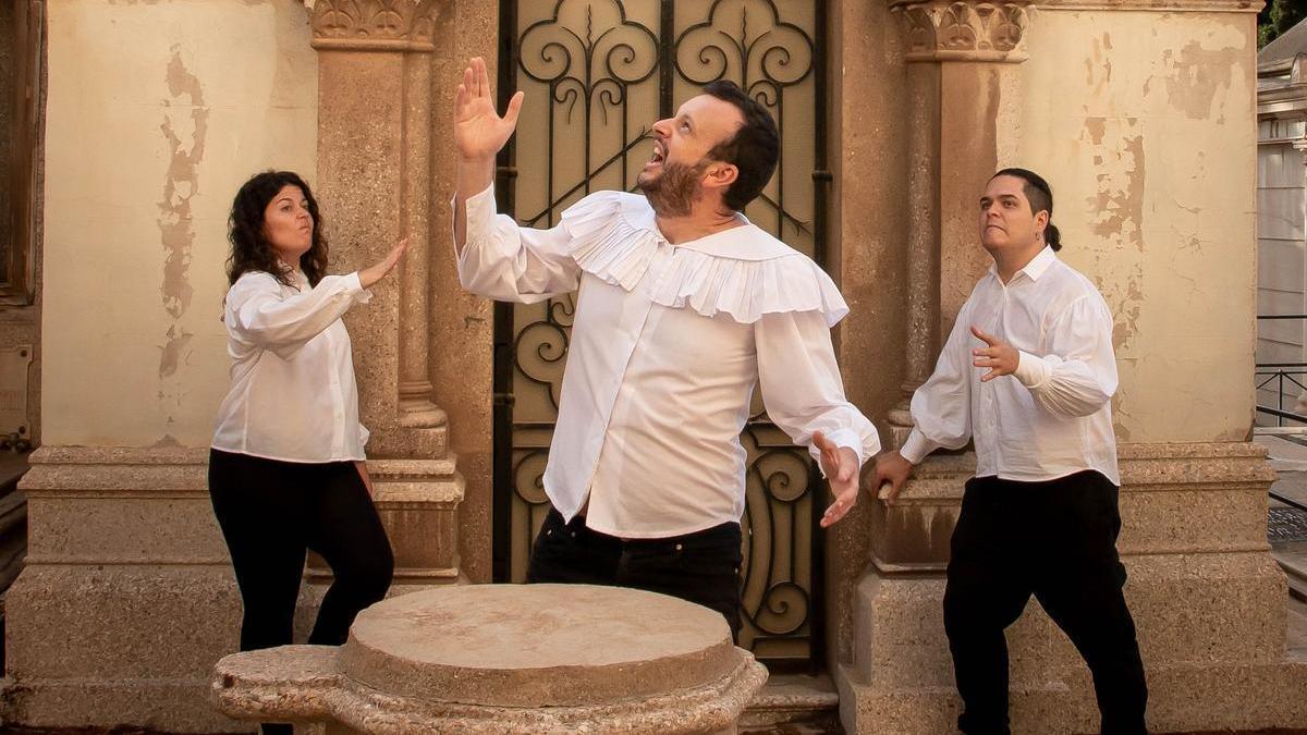 Raquel Catasús, Javi  Soto y Joselu Cremades.