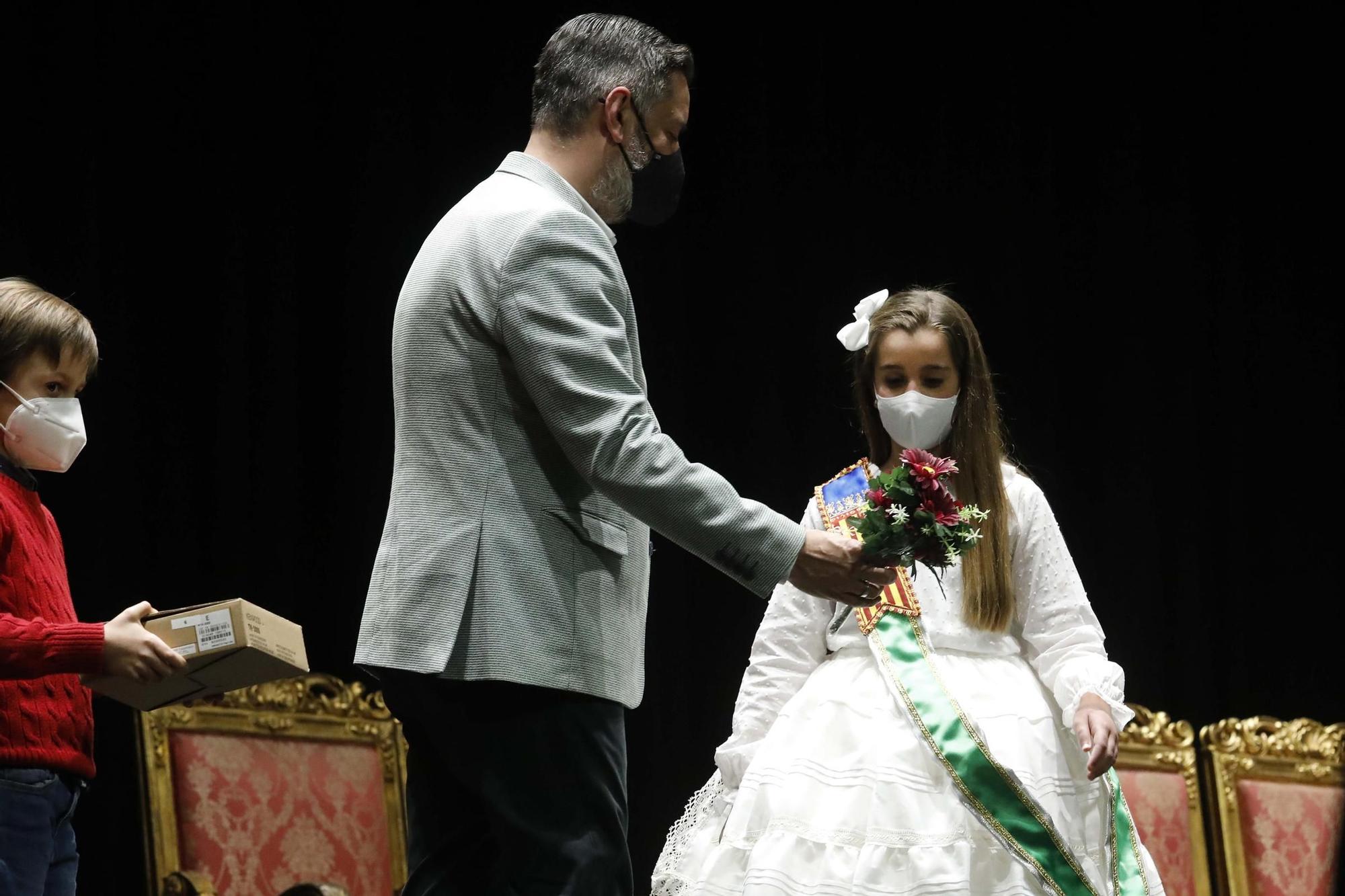 Ensayo de la exaltación de las Falleras Mayores de València 2022