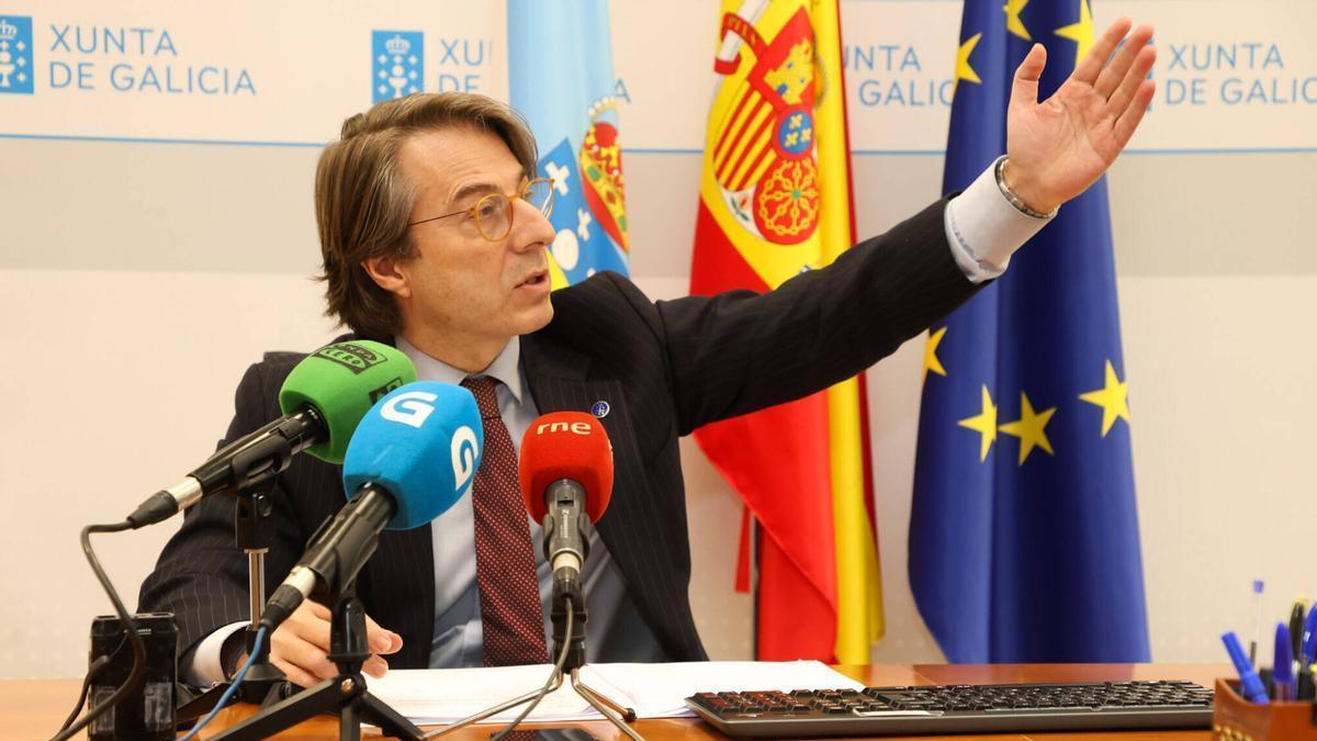 El conselleiro de Facenda, Miguel Corgos.