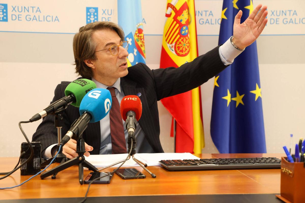El conselleiro de Facenda, Miguel Corgos.