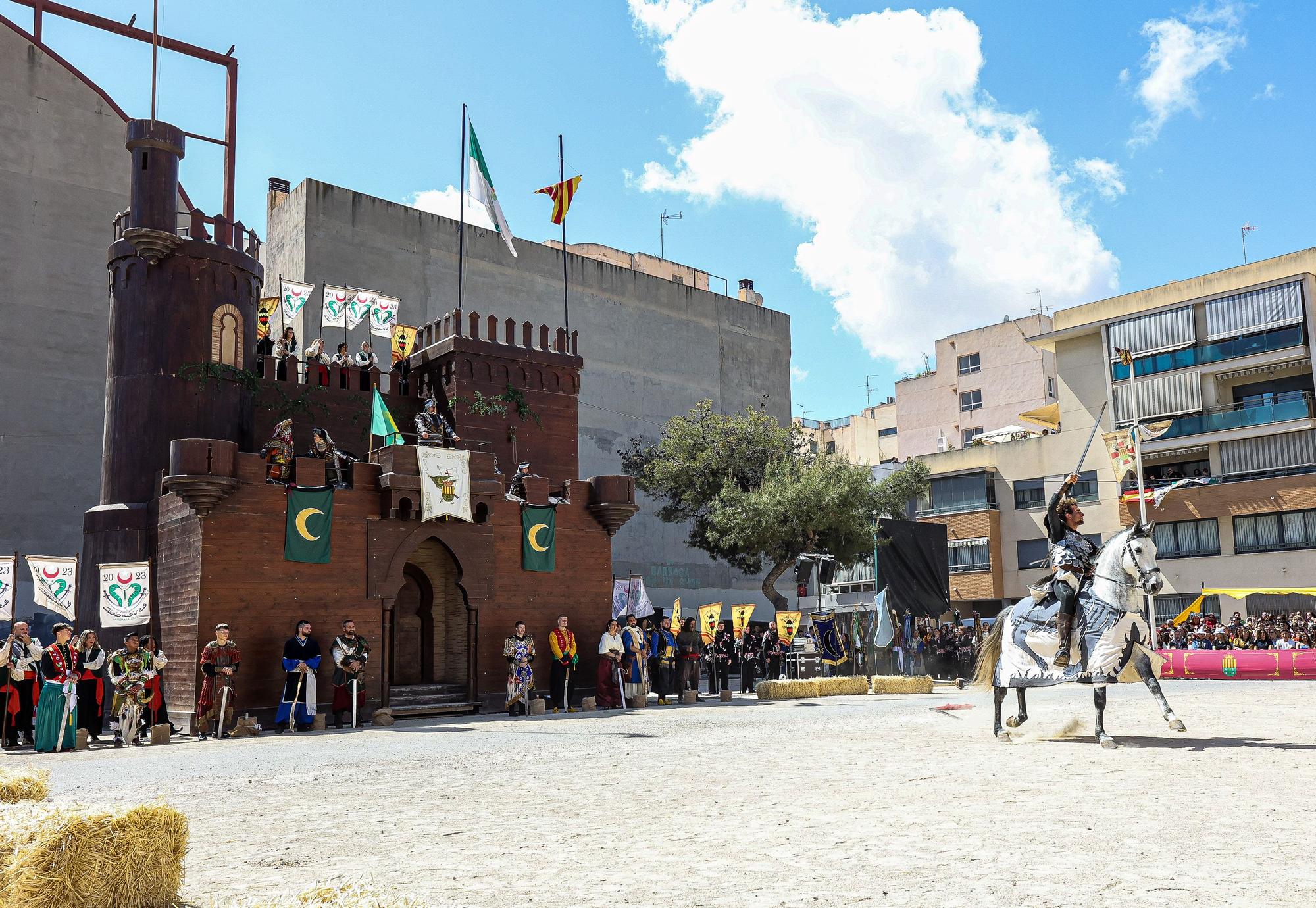 Embajada Cristiana toma del castillo y batalla final San Vicente del Raspeig
