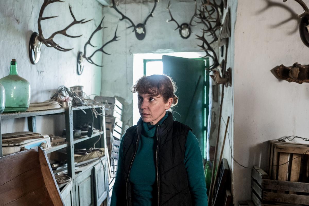 María Vázquez en "Apagón".