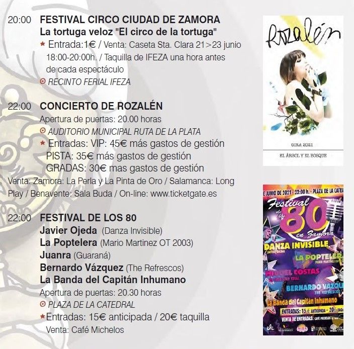 Fiestas de San Pedro en Zamora: programa 2021.