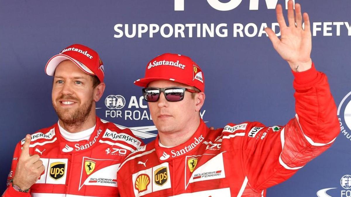 Vettel y Raikkonen arrancarán primero y segundo en Sochi