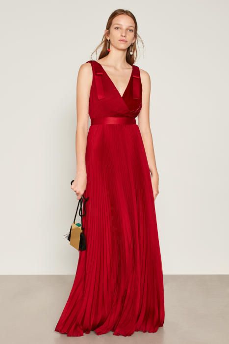 Vestido rojo purificacion garcia new arrivals