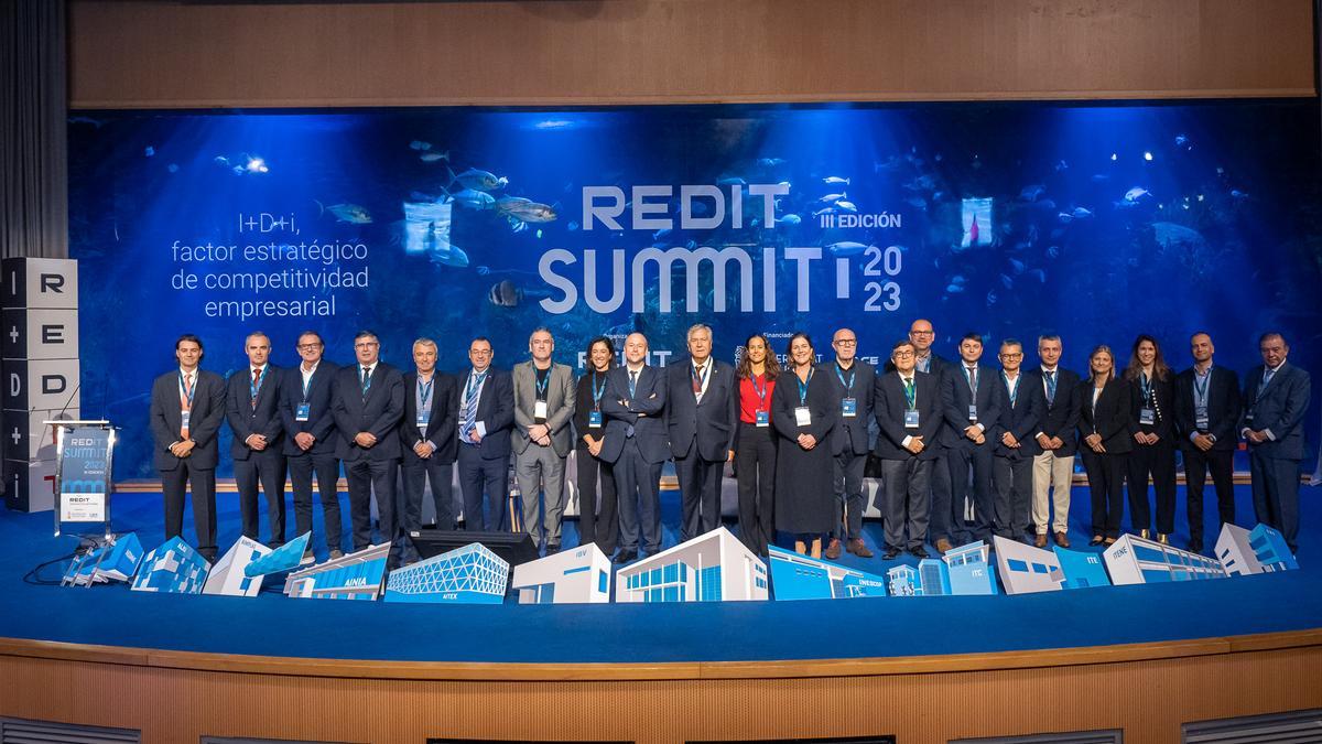 Foto de familia de la pasada edición de Redit 2023.