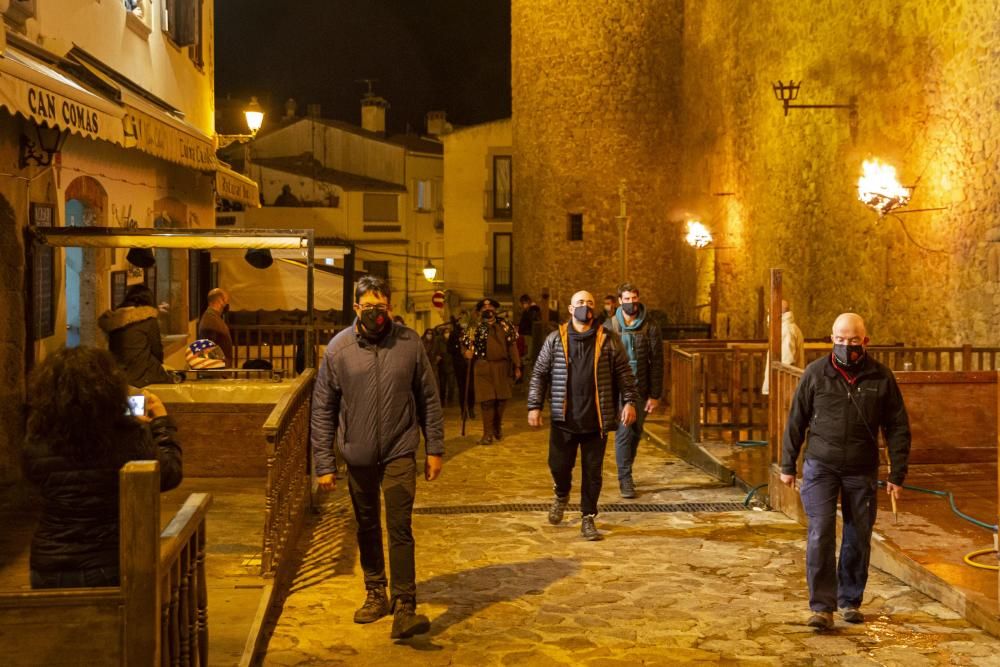 Arribada del Pare Pelegrí a Tossa de Mar