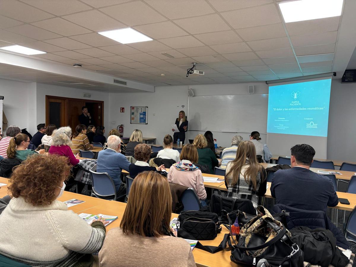 Una de las formaciones de Xarxa Pacients.