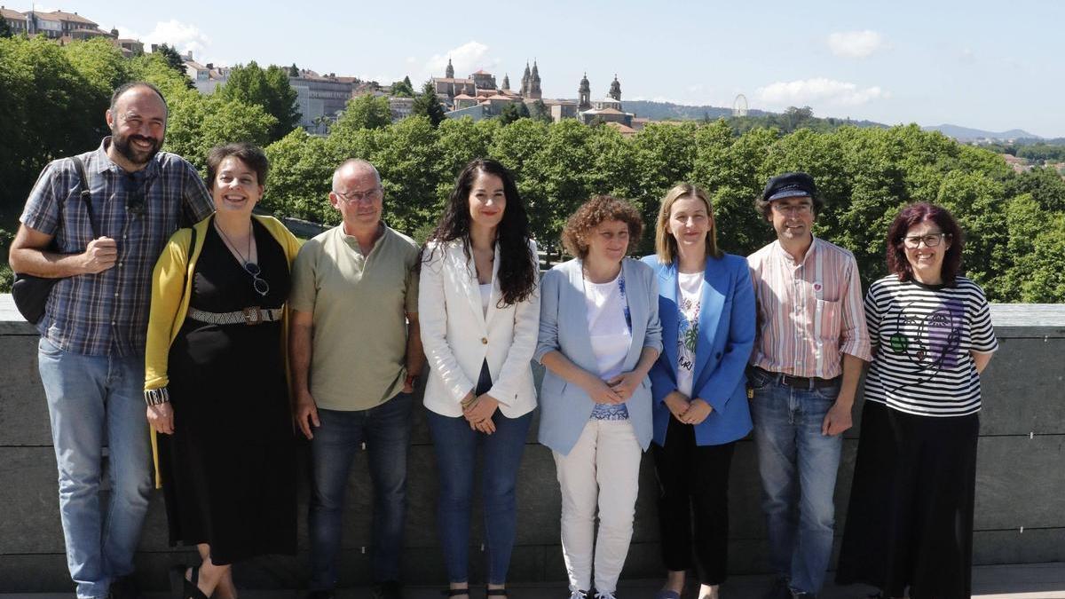 Goretti Sanmartín reuniuse este venres con representantes de CA