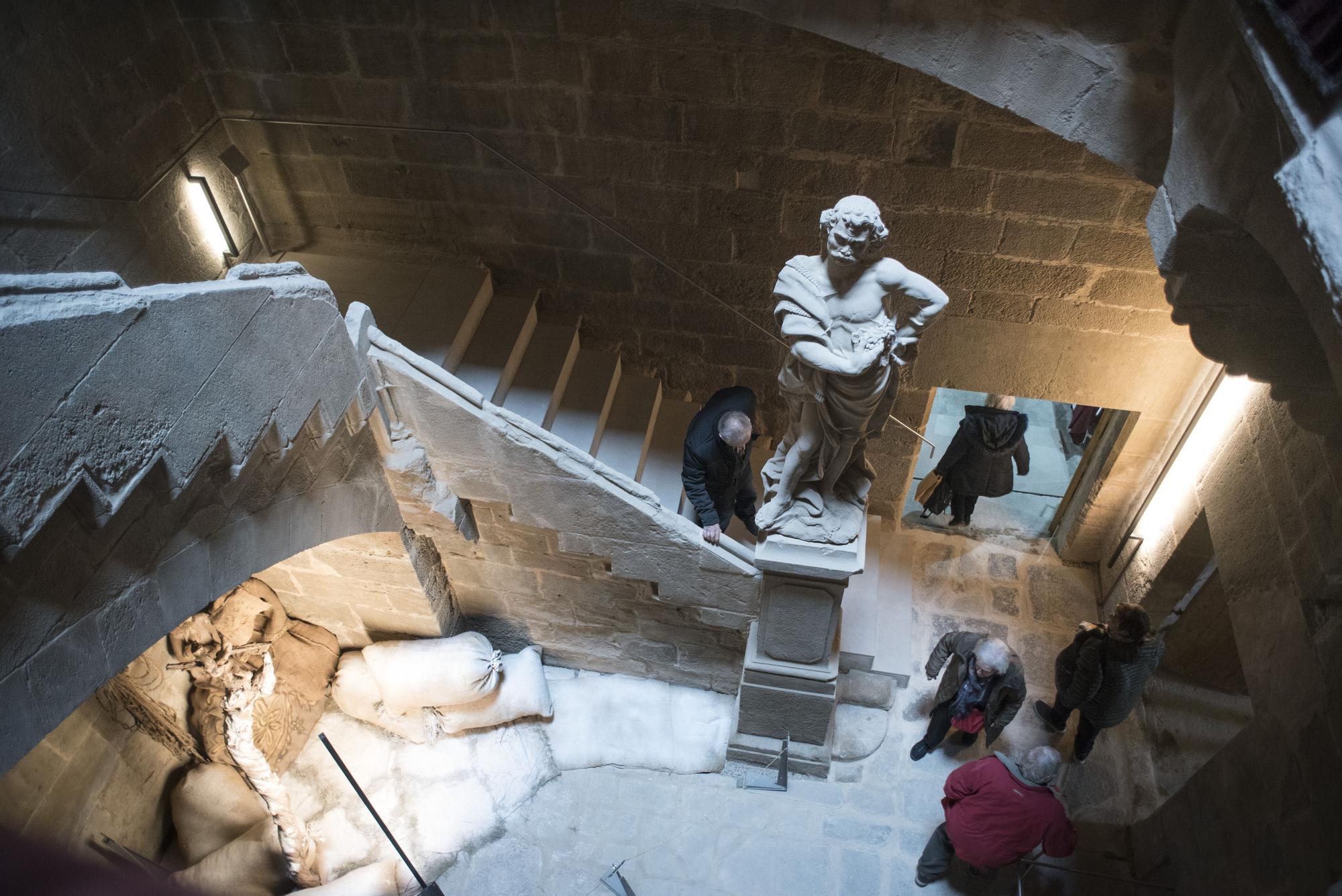 La restauració de la Gran Casa del Miracle, en imatges