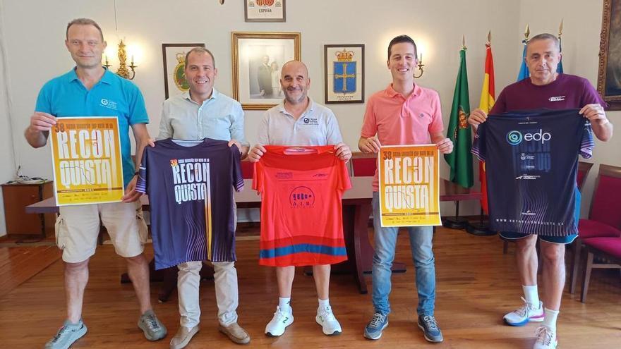 La 38.ª Media Maratón "Ruta de la Reconquista" bate récord de participación: 1.500 inscritos
