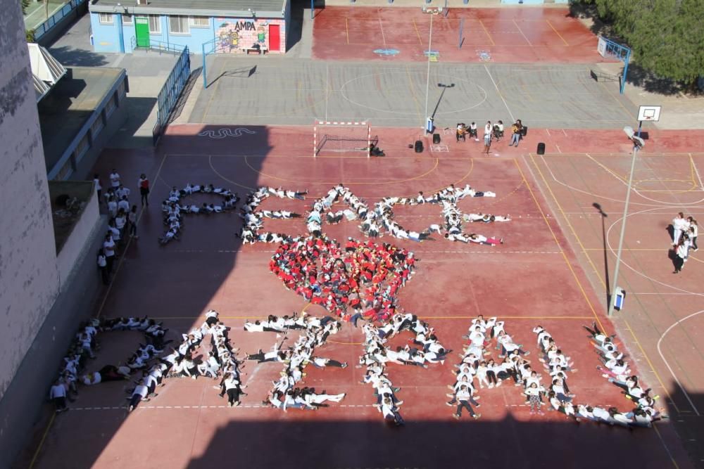 Día de la Paz en el Colegio Cuba de Torrevieja