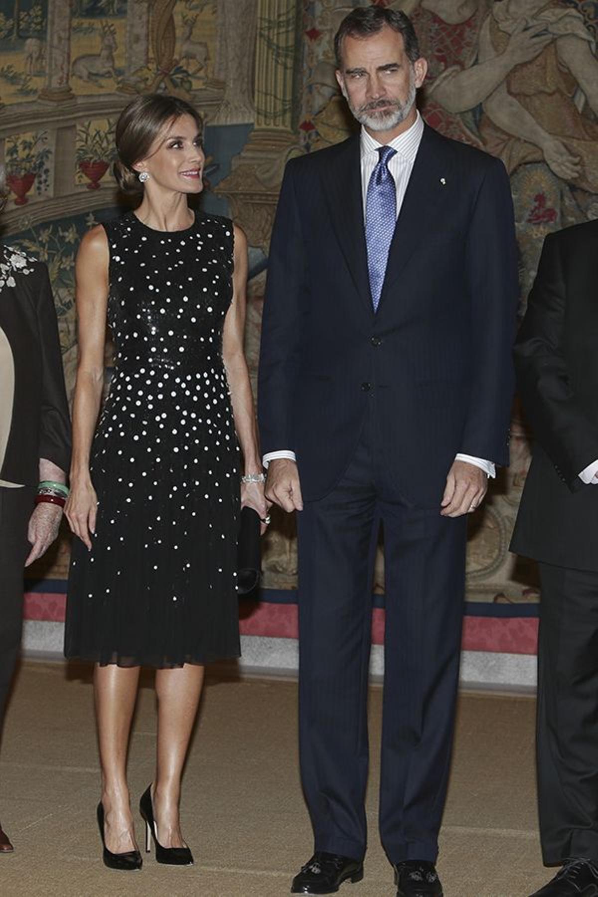 Letizia Ortiz junto a Felipe VI