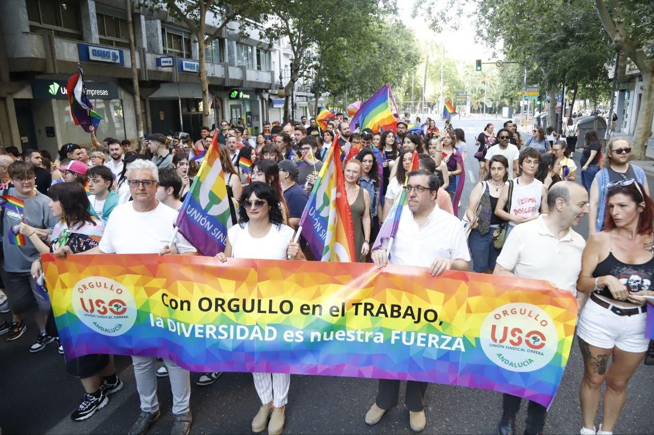 La marcha del colectivo LGTBI por Córdoba