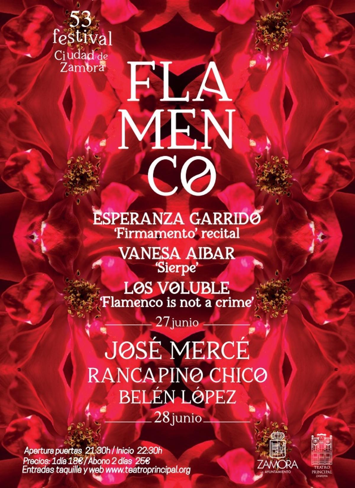 carteld el Festival de Flamenco