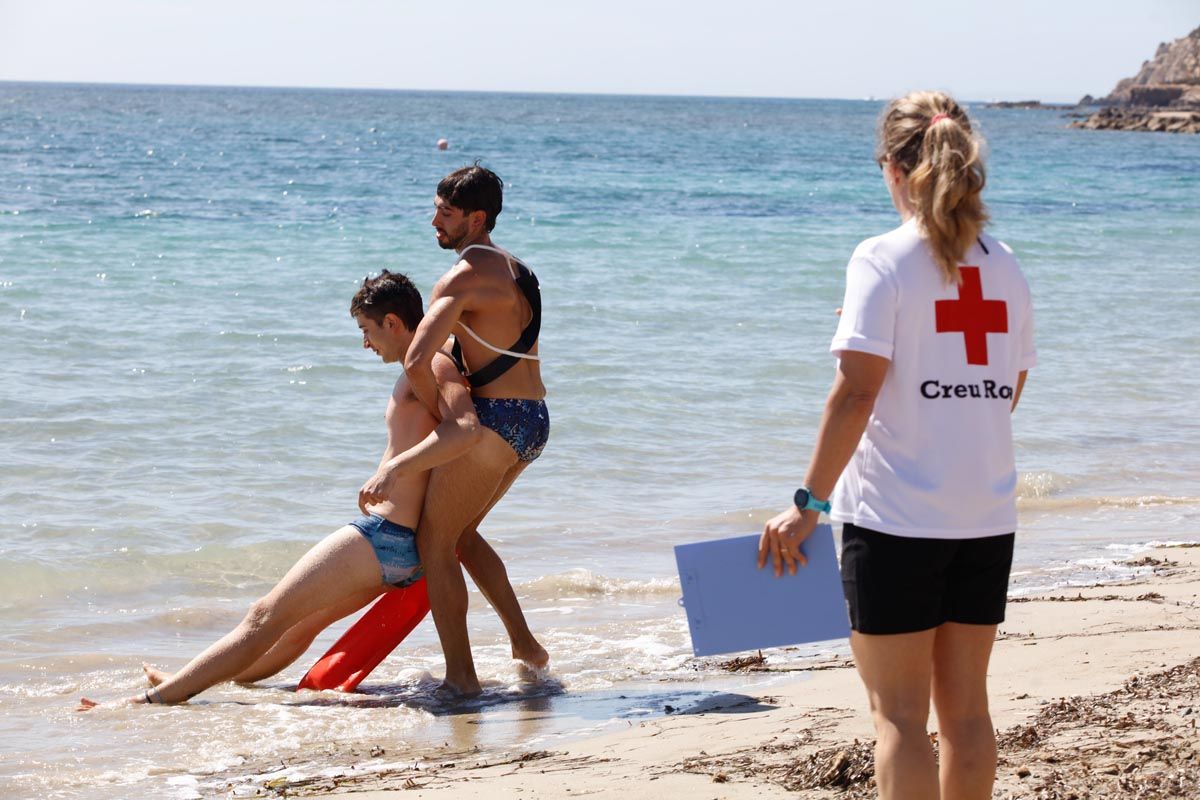 Pruebas para seleccionar socorristas en Ibiza