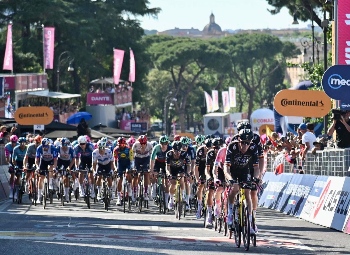 Las mejores imágenes de la 21ª etapa del Giro de Italia.