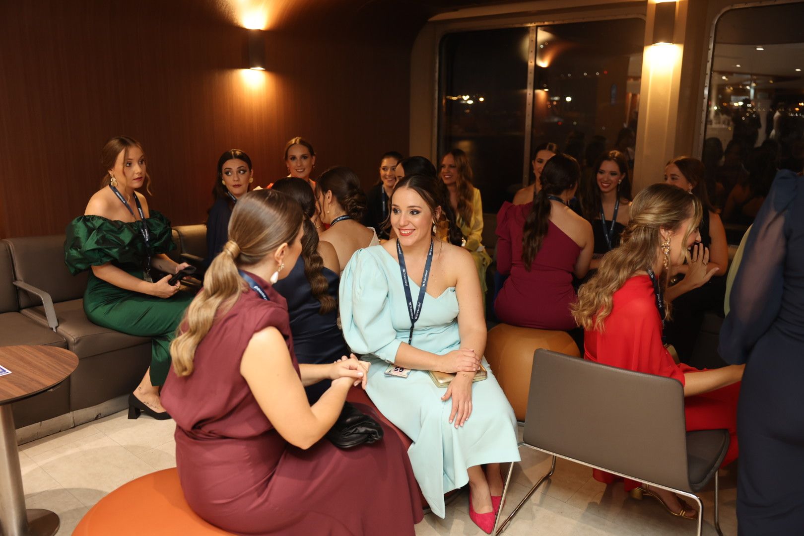 Las imágenes de la cena de gala en el Barco Fallero