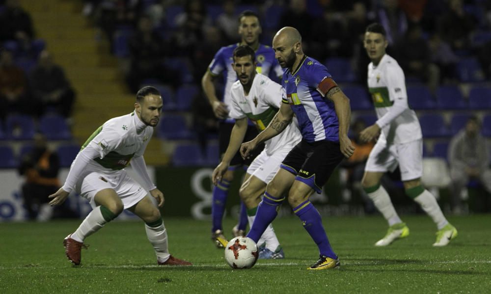 El derbi entre el Hércules y el Elche CF en imágenes