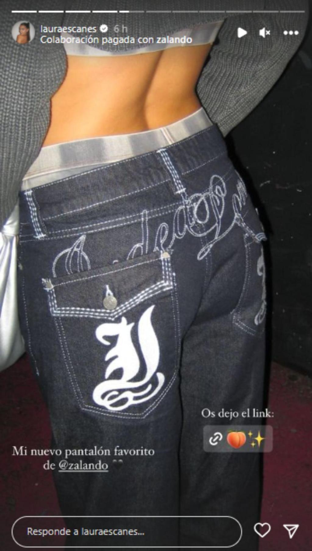 Pantalón 'Y2K' Laura Escanes Shein