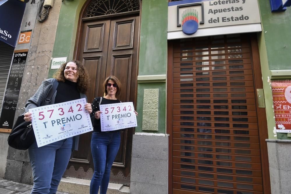 El Gordo de El Niño, vendido en la calle Constantino