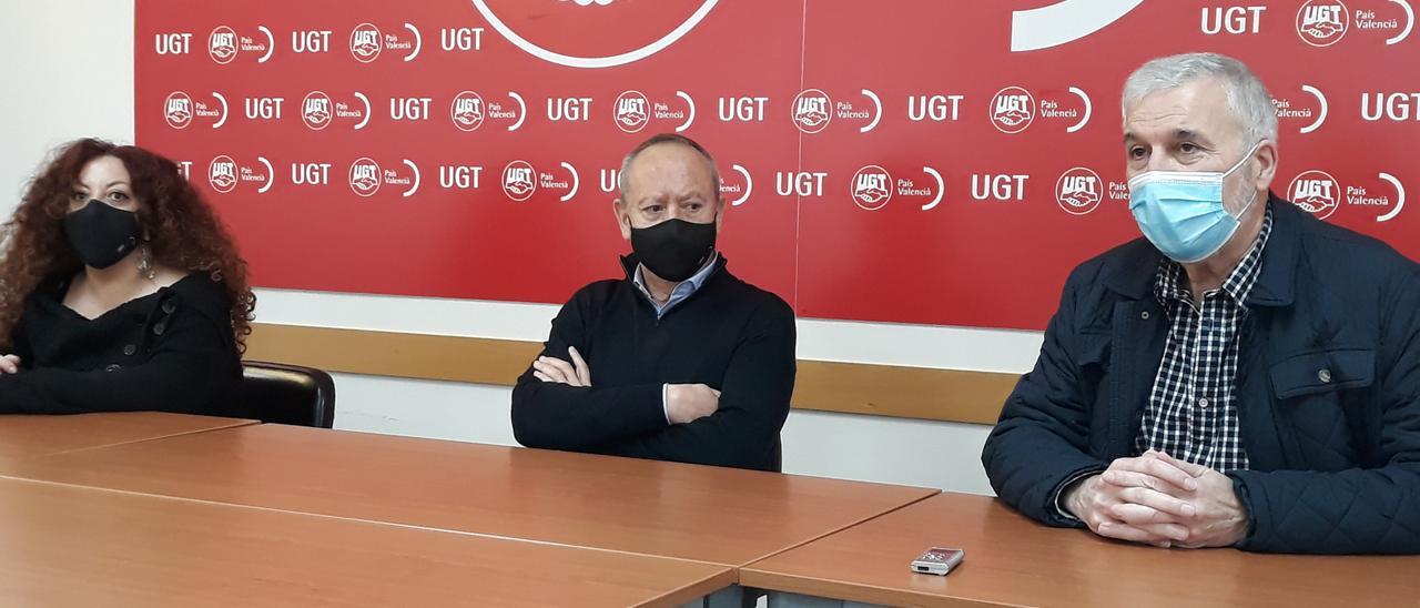 Rueda de prensa de UGT